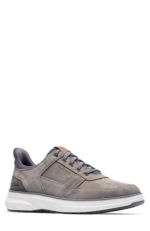 クラークス メンズ シューズ スニーカー Clarks Mullan Easy Sneaker Men GREY COMBI グレー
