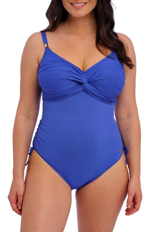 ファンタジー レディース トップス ワンピース Fantasie Beach Waves Twist Front Underwire Jacquard OnePiece Swimsuit ULTRAM