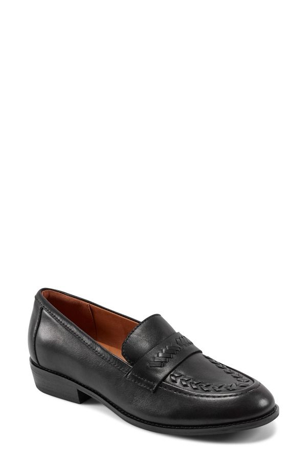 アース レディース シューズ スリッポン・ローファー Earth Edith Loafer Women BLACK ブラック