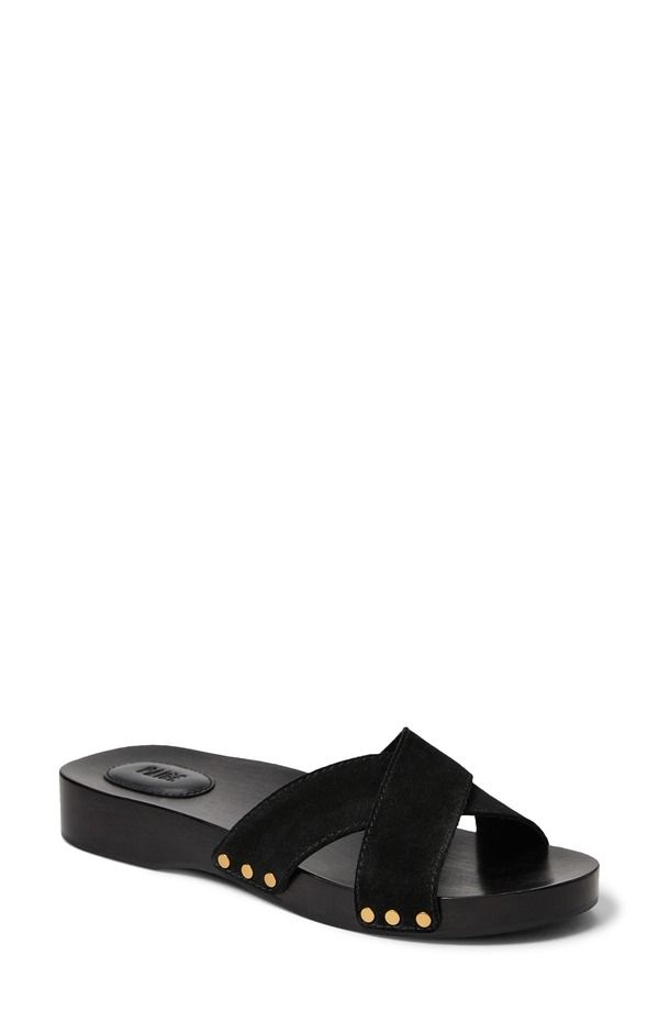 ペイジ レディース シューズ ヒール サンダル PAIGE Inez Slide Sandal Women BLACK ブラック