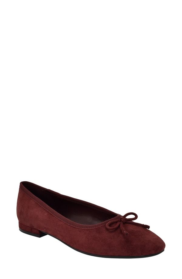 カルバンクライン レディース シューズ パンプス Calvin Klein Cyrie Bow Embellished Ballet Flat Women DARK RED レッド 22,896円