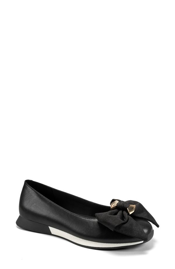 カール ラガーフェルド レディース シューズ スリッポン・ローファー スニーカー KARLAGERFELD PARIS Magalia Bow Sneaker Flat Women BLACK ブラッ