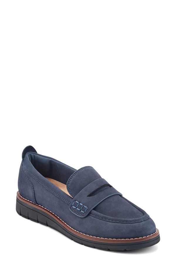 ロックポート レディース シューズ オックスフォード ローファー Rockport Adalee Penny Loafer Women DARK BLUE ブルー
