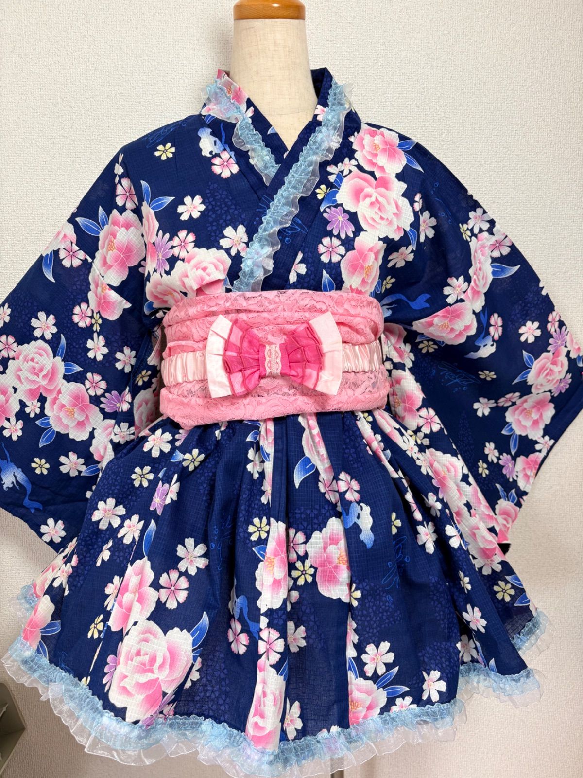 ディズニーマーメイド?‍♀️?浴衣ドレス　同じ物はないのでお早めに
