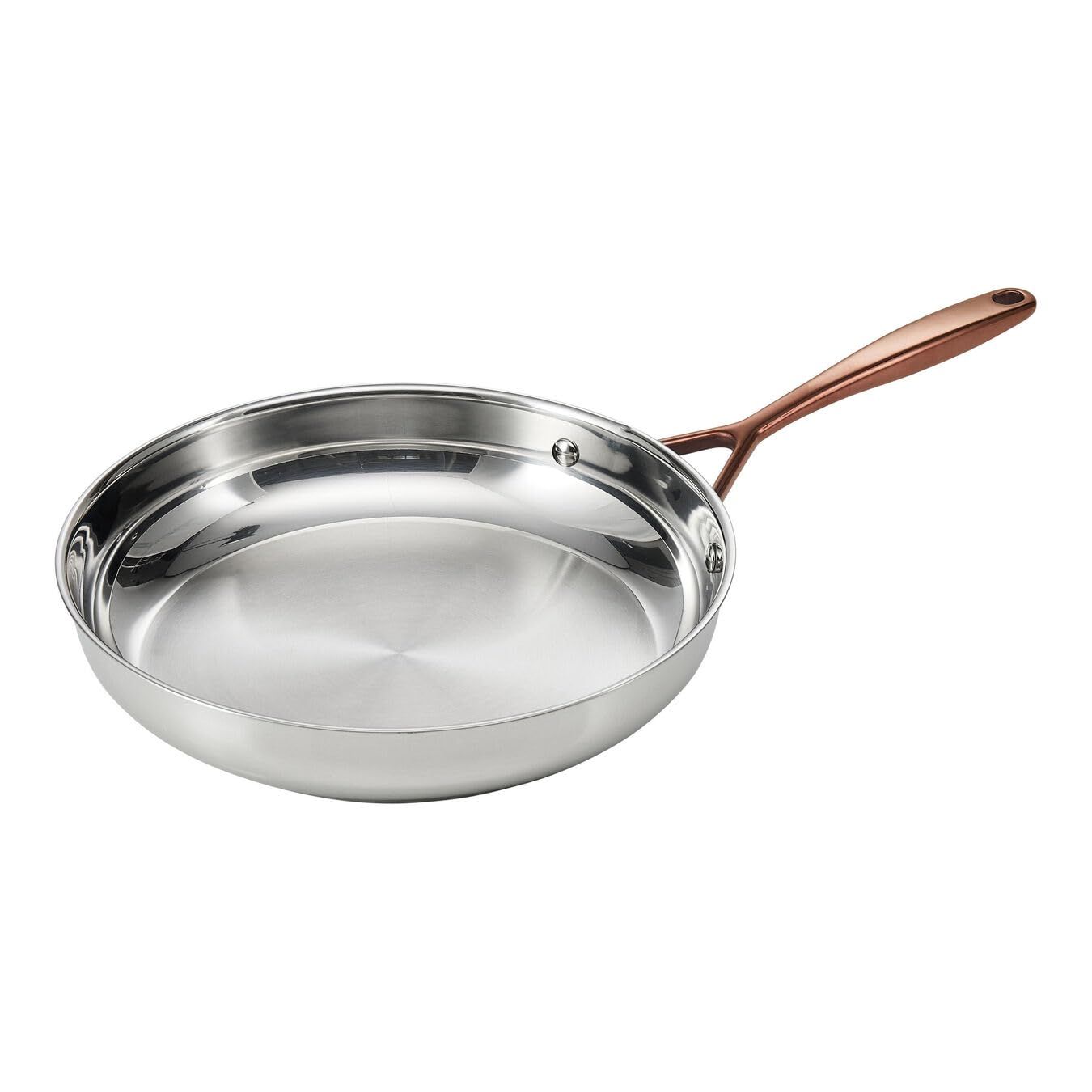 Zwilling ツヴィリング 「 ベッラセーラ ローズゴールド フライパン 24cm 」ステンレス 底面3層 構造 IH対応 食洗器対応 【日本正規販売品】 71168-240pms e7051e0c