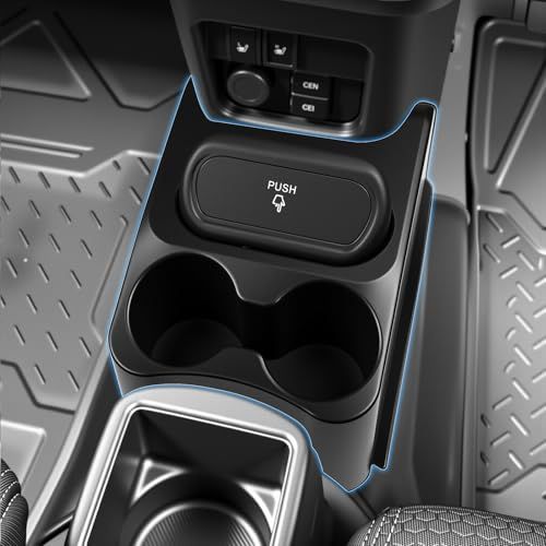 BIBIBO スズキ ハスラー MR52S / MR92S ドリンクホルダー コンソールボックス 新型ハスラー専用 アクセサリー カップホルダー コンソールトレイ 新型ハスラー専用 内装 パーツ 滑り止め 取付け簡単 ミニゴミ箱付きas 67d3fcf5