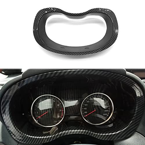 スバル WRX S4 STI VA系/レヴォーグ VM系/フォレスターSJ系/インプレッサGP系/XV GP系専用センター コンソール ダッシュボード 装飾パーツ 車用インテリア 日本仕様専用設計アクセサリーABS 艶ありカーボン柄as bfa92595