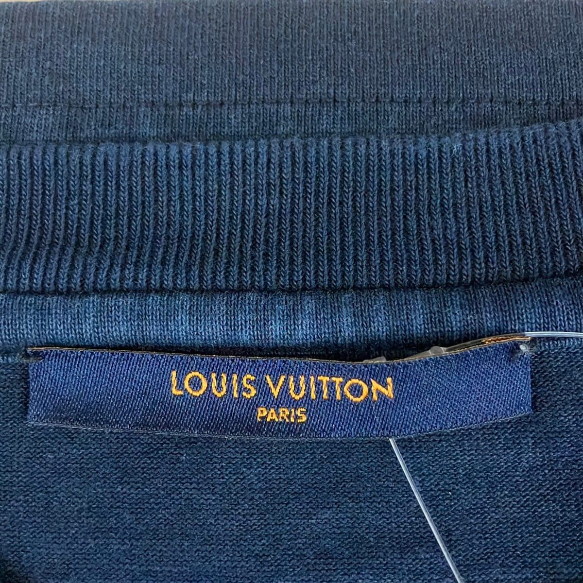 LOUIS VUITTON(ルイヴィトン) 半袖Tシャツ サイズXL メンズ - RM211Q JYN HIY47W ネイビー クルーネック