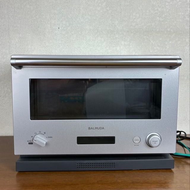 美品】BALMUDA The Range オーブンレンジ（ステンレス） K04A-SU 2022