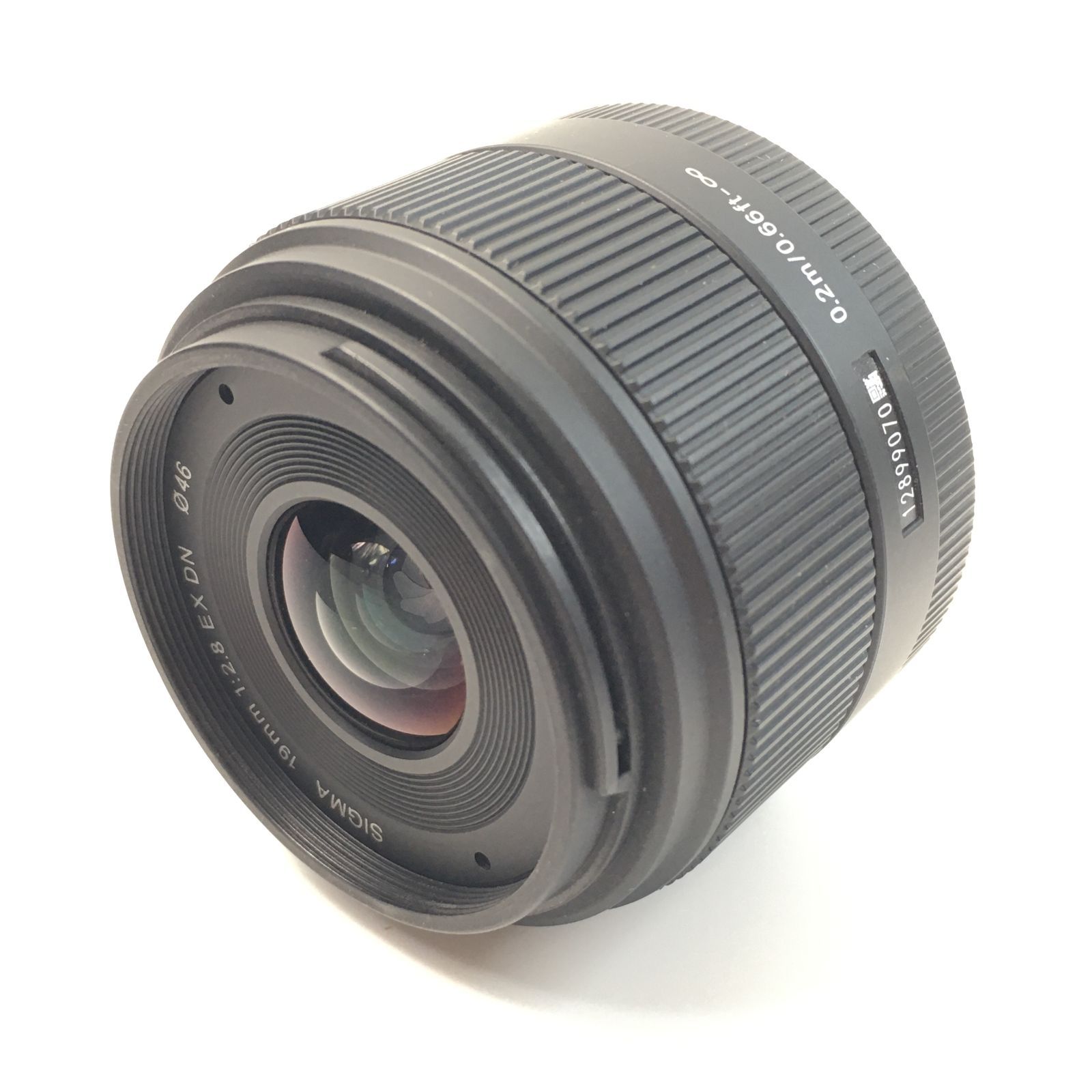 SIGMA シグマ 19mm F2.8 EX DN ソニー Eマウント用 - メルカリ