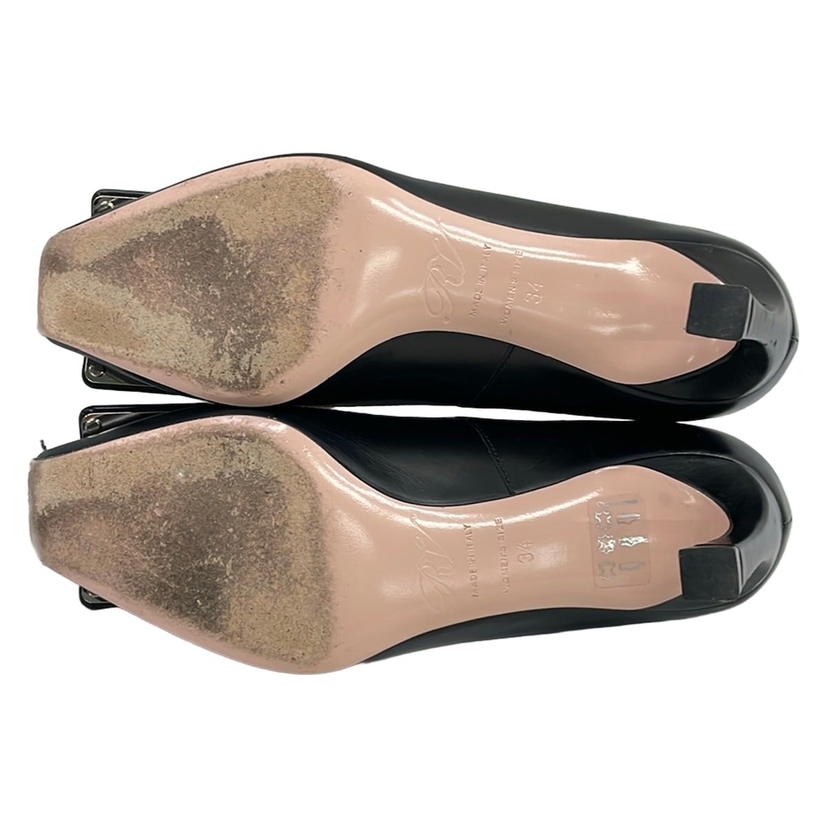 RogerVivier(ロジェヴィヴィエ) パンプス 34 レディース - 黒 スクエア
