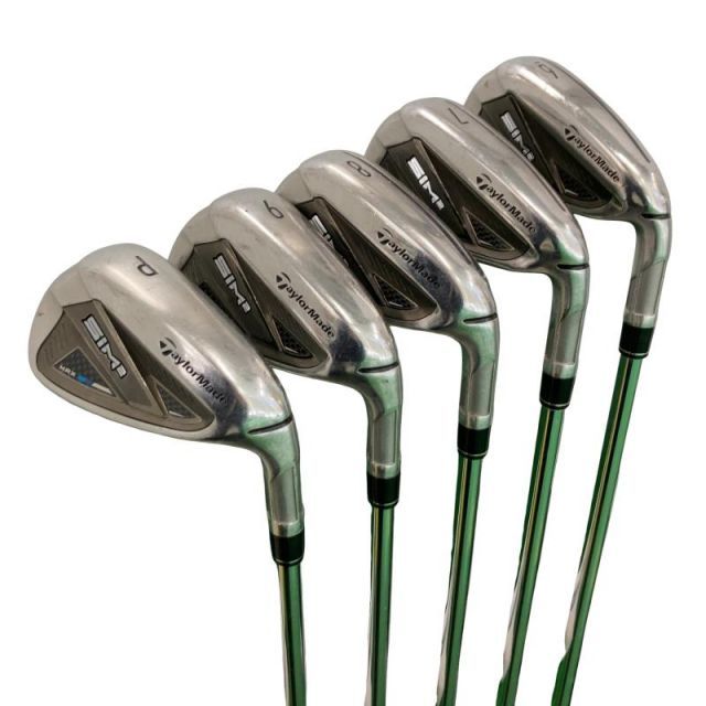 【中古】 テーラーメイド SIM2 MAX 5S アイアンセット IR KBS MAX MT85 JP (フレックスS) メンズ 男性用 右利き 右用 Cランク ゴルフクラブ