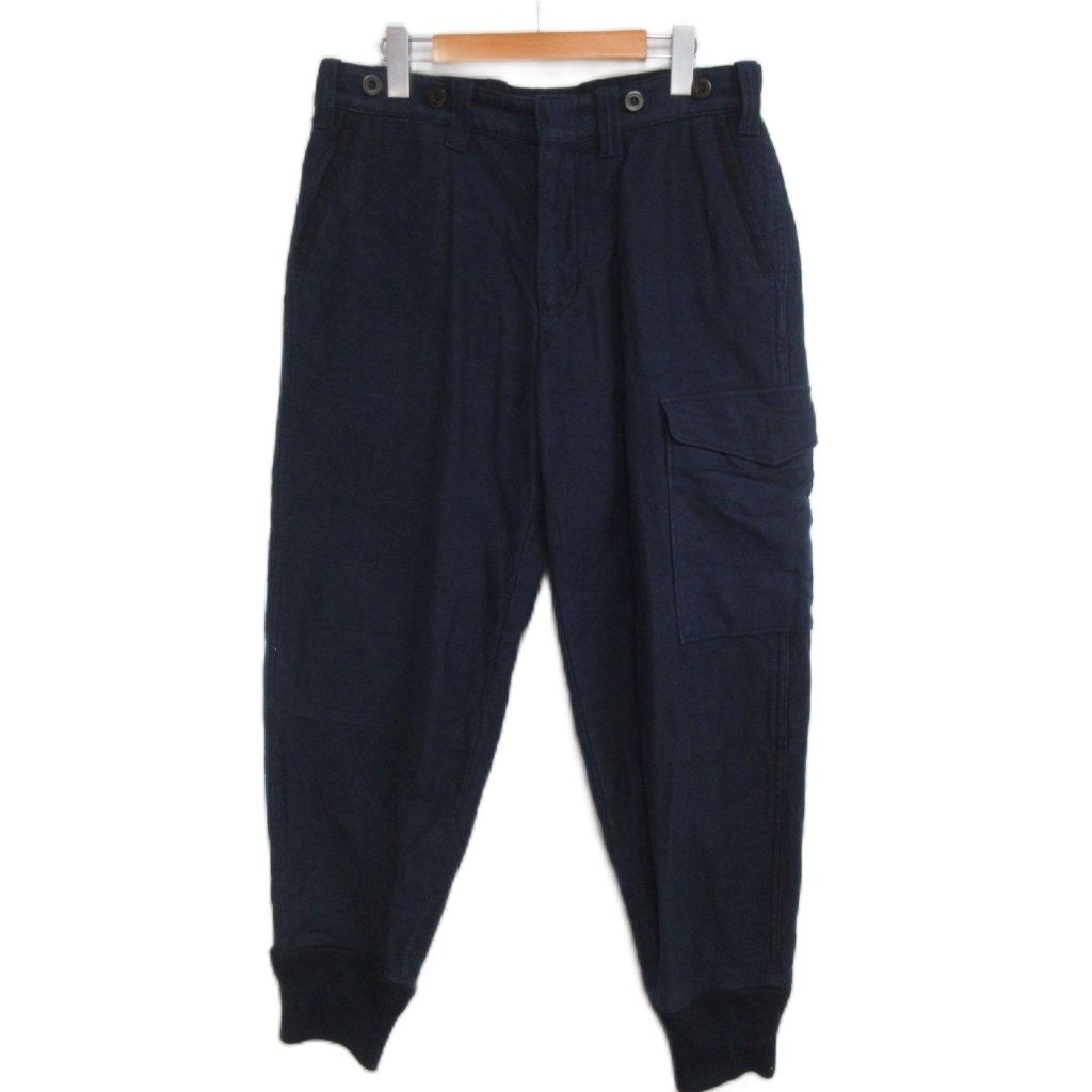 ナイジェルケーボン NIGEL CABOURN Tommy's Pants トミーズパンツ テーパード ジョガータイプ 34 紺 ネイビー 9,730円