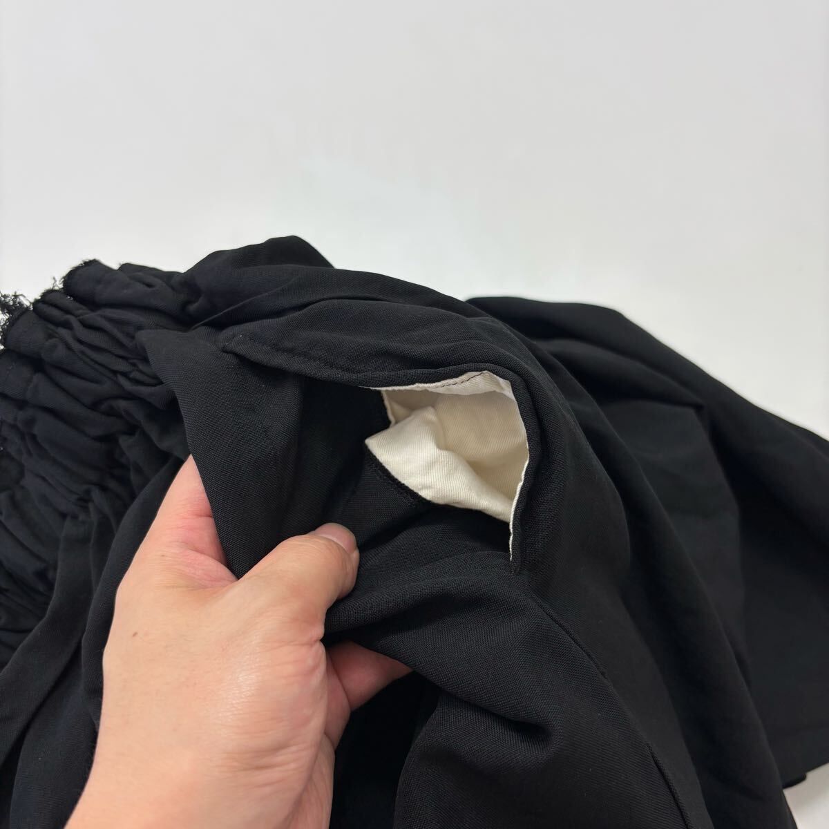 19ss 2019 良品 COMME des GARCONS コム デ ギャルソン 製品染め ポリ