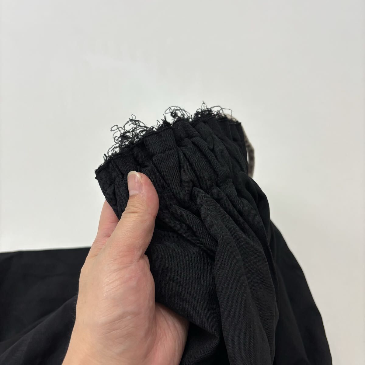 19ss 2019 良品 COMME des GARCONS コム デ ギャルソン 製品染め ポリ