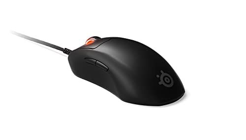 SteelSeries ゲーミングマウス 有線 Prime + Prestige OMスイッチ TrueMove Pro+搭載 内蔵OLEDディスプレイ ブラックpms ab94842b