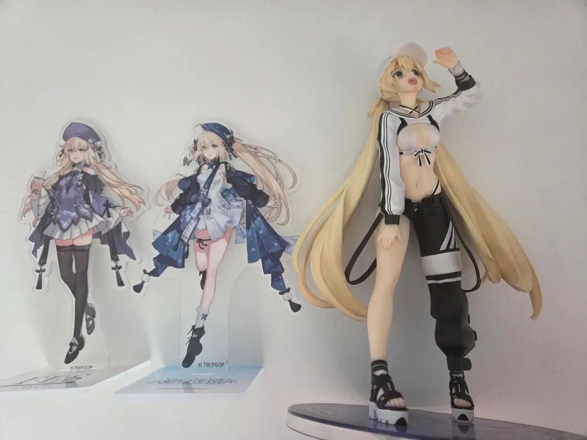 アルトリア・キャスター キャバッ 페그오(FGO) 페이트 이치방쿠지 フィギュア 中グオ アクリル