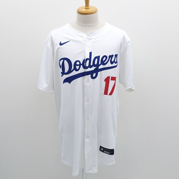 NIKE / ナイキ ◆MLBユニホーム/ドジャーズ/ホーム/大谷翔平/サイズ52/タグ付き/選手着用モデル 90B0-LDHO-LD9-BE5 【メンズ/MEN/男性/ボーイズ/紳士】 メンズファッション【中古】