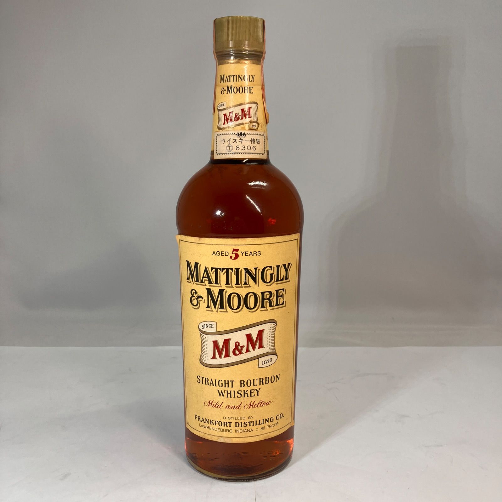 【未開栓】 MATTINGLY&MOORE マッティングリー ムーア 5年 31 未開栓 MATTINGLY&MOORE 5年 湘南台店 - メルカリ