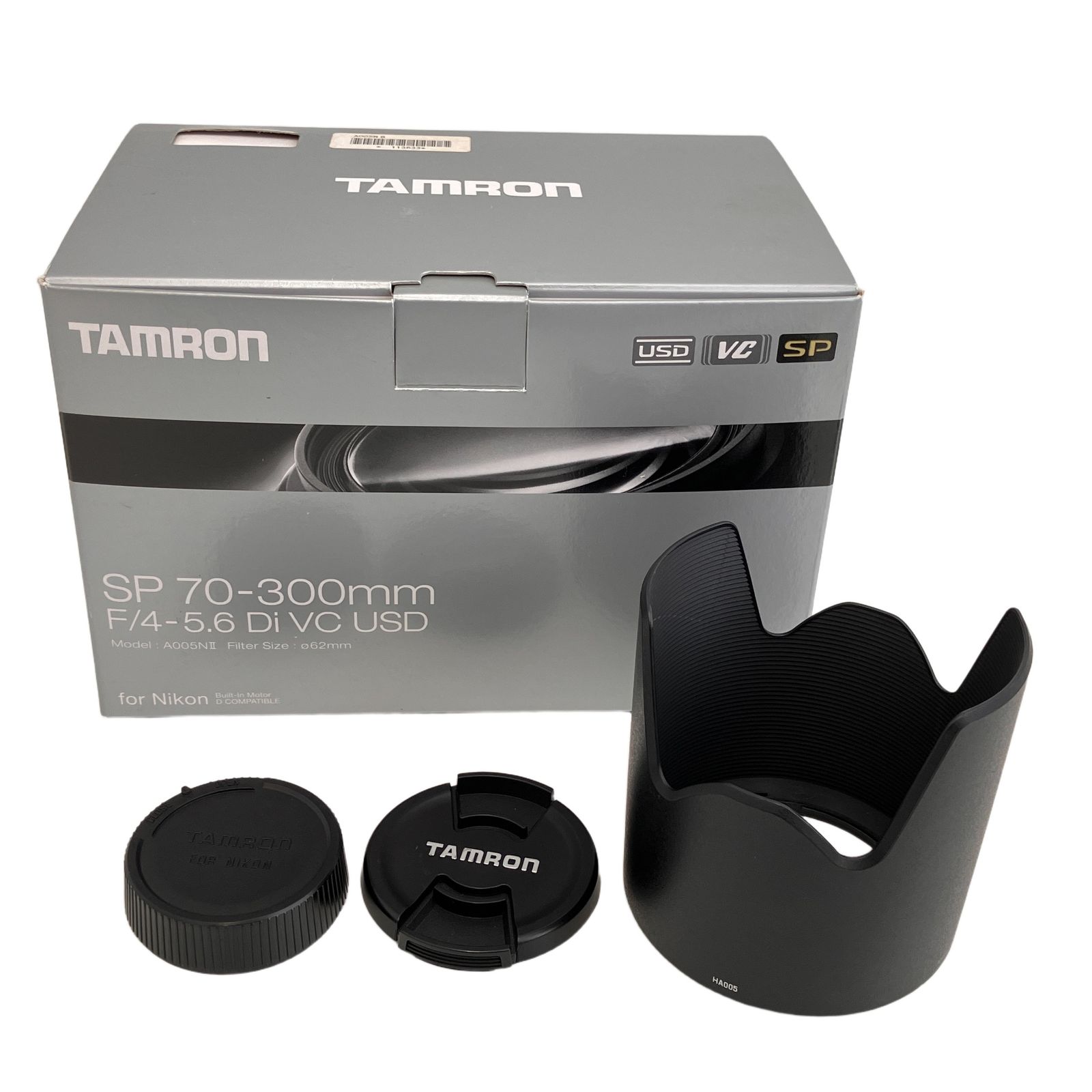 TAMRON SP 70-300mm F/4-5.6 Di VC USD 望遠 ズーム レンズ Z11391266