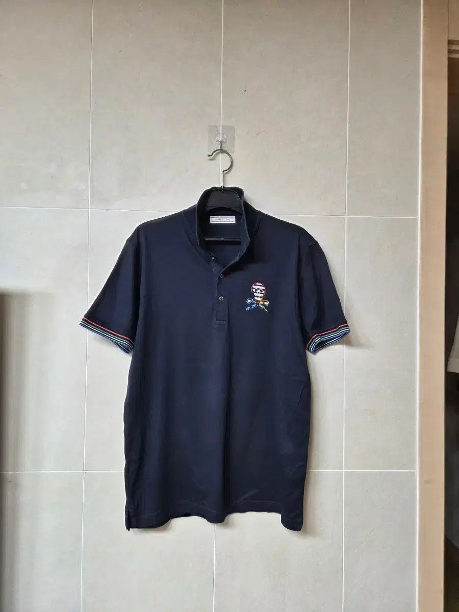 MARK & LONA マークアンドロナ カラーTシャツ メンズ ネックLINE POINT