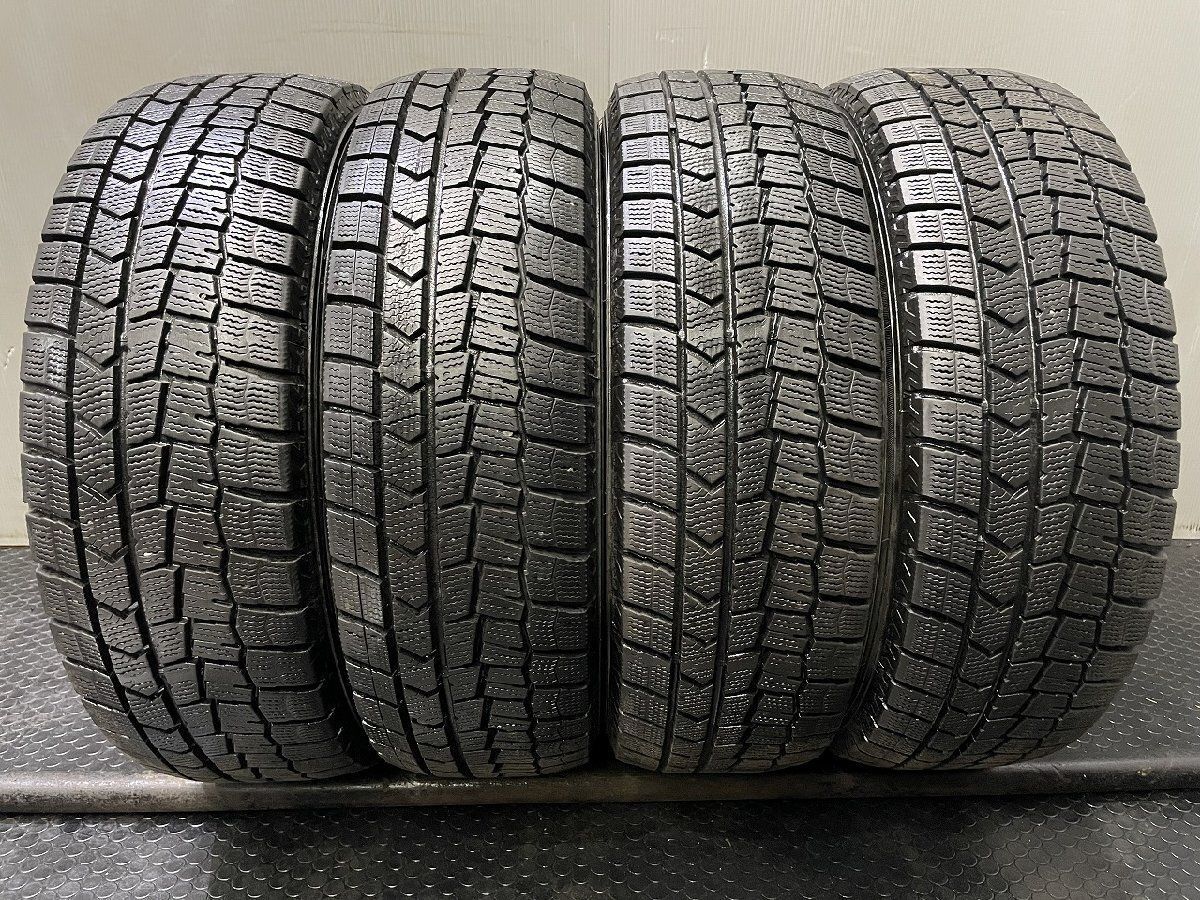 DUNLOP WINTER MAXX WM02 185/65R15 15インチ スタッドレス 4本 23～24年製 バリ溝 ノート フリード シエンタ MAZDA2 デミオ等　(KTE665)