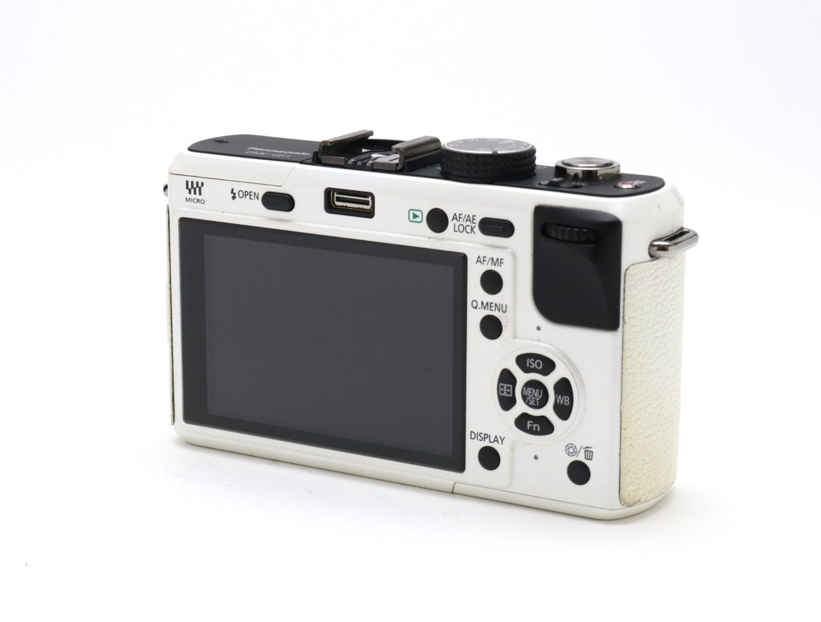 B+ (並品) Panasonic パナソニック LUMIX DMC-GF1 ボディ ホワイト