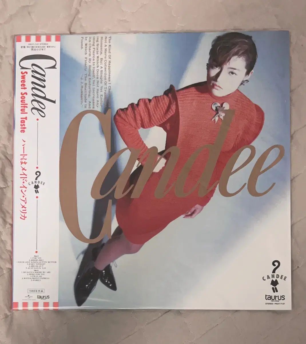 Candee lp （ city pop ） 未開封