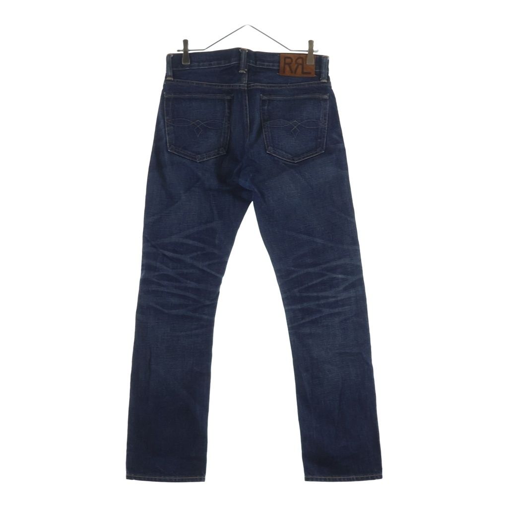 RRL (ダブルアールエル) SLIM STRAIGHT HELM WASH DENIM USA製 スリム