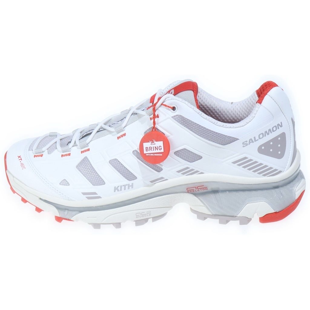 SALOMON (サロモン) ×KITH XT-4K Kithmas ×キス ローカットスニーカー US10.5/28.5cm レッド 477718