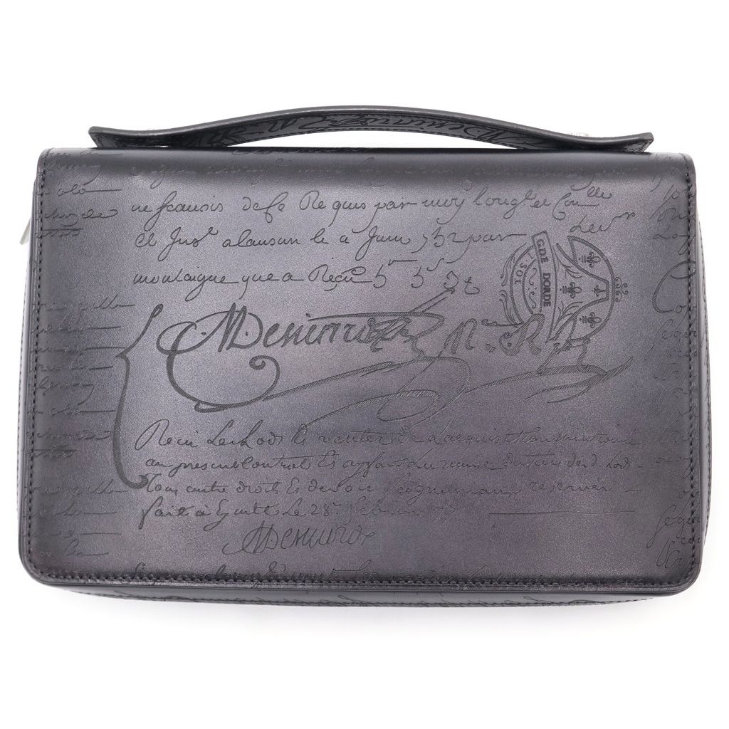 Berluti (ベルルッティ) カリグラフィ イタウバワイド レザー ハンド