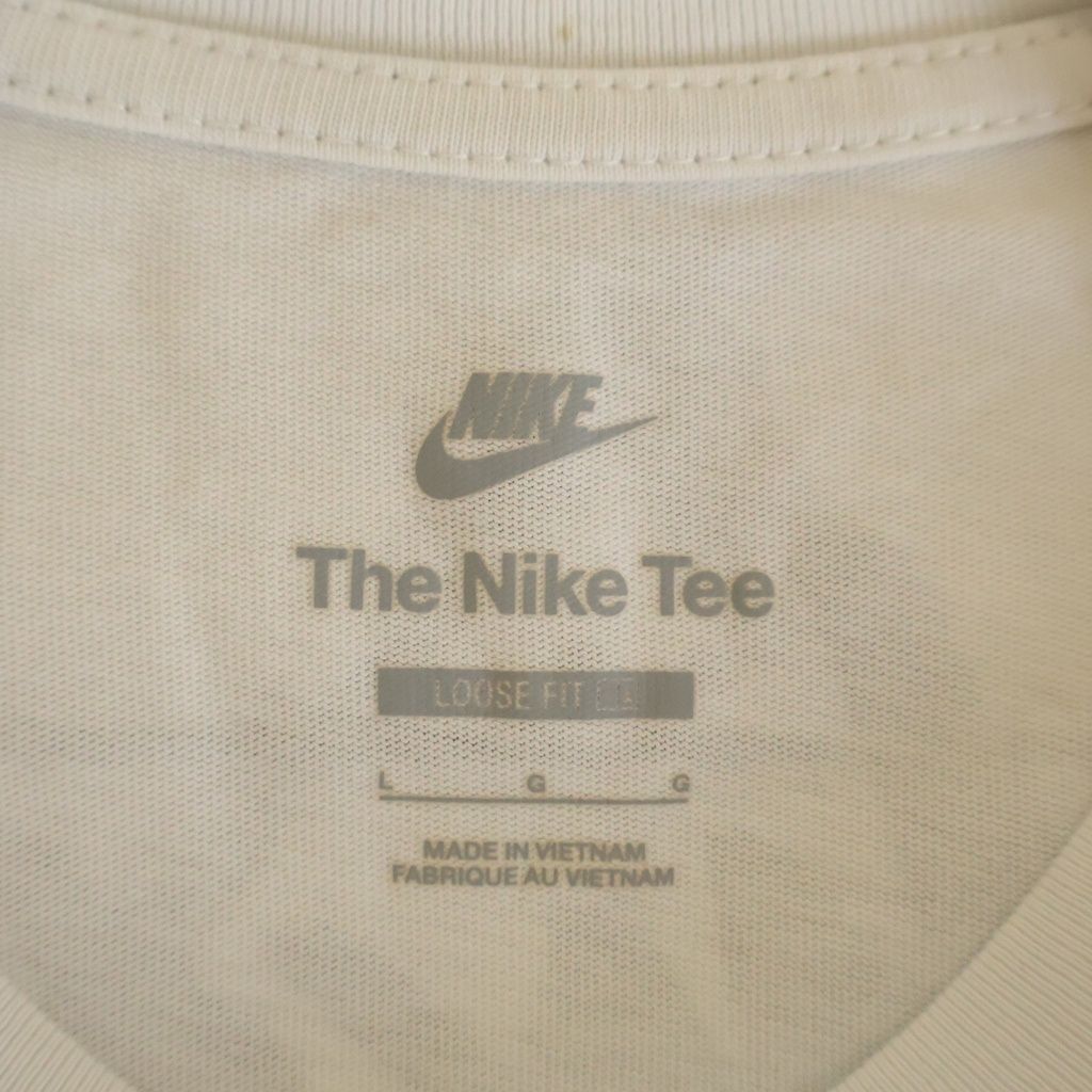 STUSSY (ステューシー) ×NIKE NRG SS TEE ナイキ 両面プリント ヘビーウエイト 半袖Tシャツ カットソー ホワイト DM4942-121