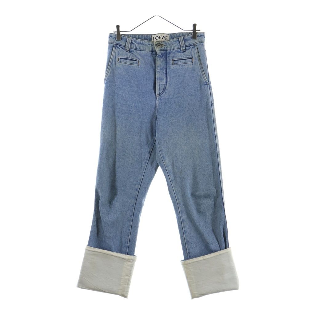 LOEWE (ロエベ) フィッシャーマンデニムパンツ ジーンズ インディゴ H2272440IB