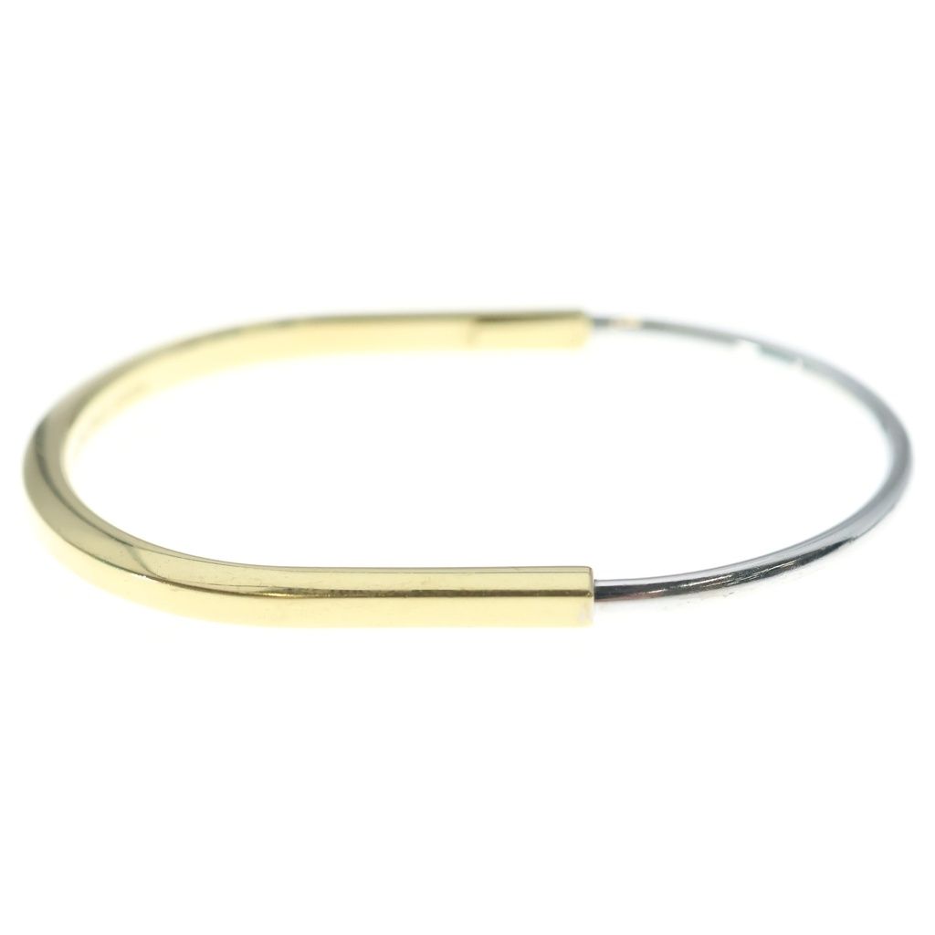 TIFFANY & Co. (ティファニー) ■ロック ナローバングル 750 ブレスレット イエローゴールド #S
