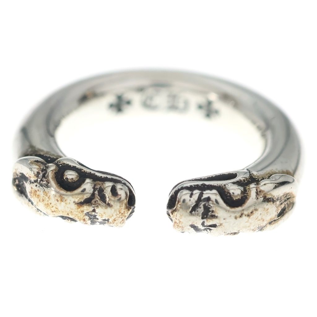 CHROME HEARTS (クロムハーツ) DOUBLE DOG RING ダブルドッグ リング