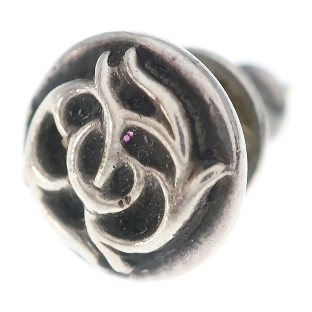 CHROME HEARTS (クロムハーツ) フローラルボール ピアス シルバー