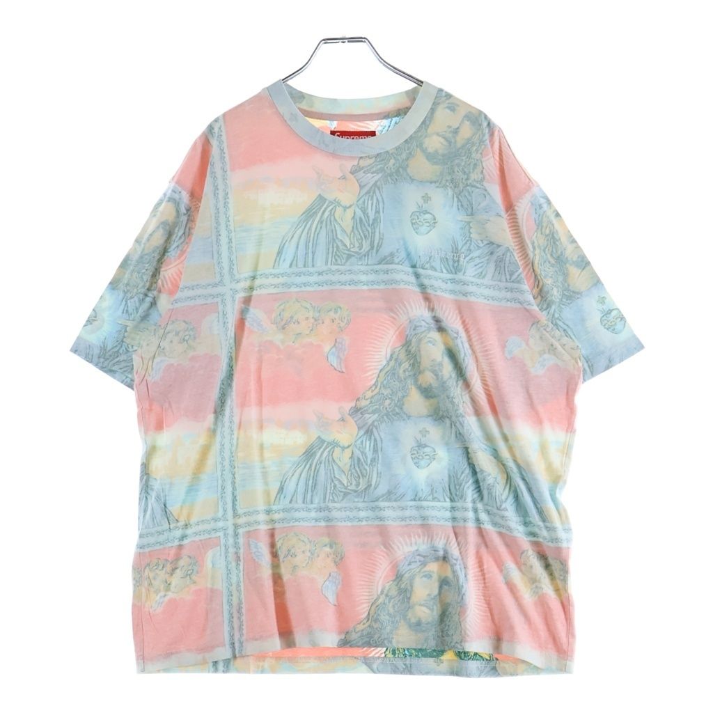 SUPREME (シュプリーム) 25AW Jesus S/S Top ジーザス 総柄 クルーネック半袖Tシャツ カットソー マルチカラー 13,118円