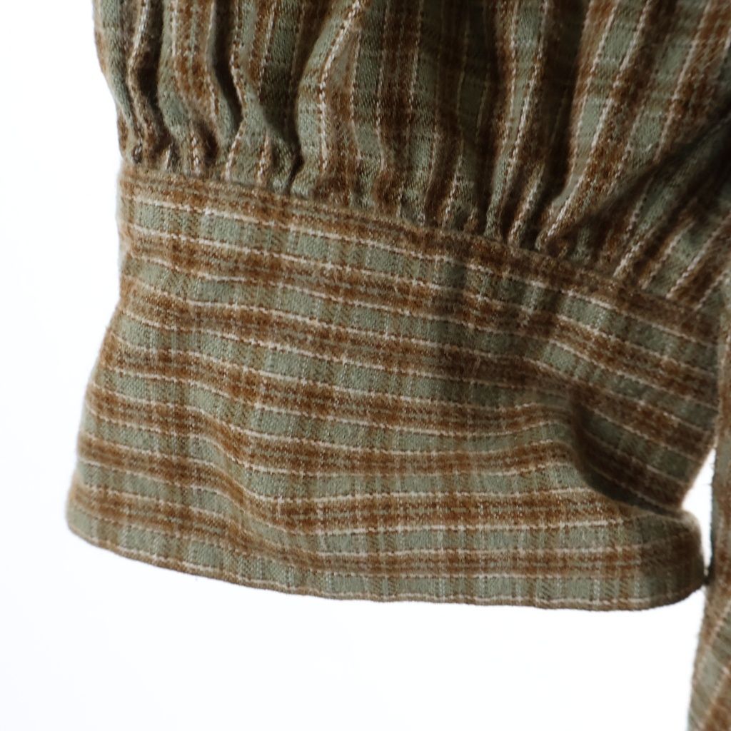 NIGEL CABOURN ナイジェルケーボン OX'ED SILVER MASTER MAISON SHIRT NEL CHECK マスターメイソン プルオーバーシャツ ブラウン 8049-04-10926 NIGEL CABOURN (ナイジェルケーボン) OX'ED SILVER MASTER MAISON