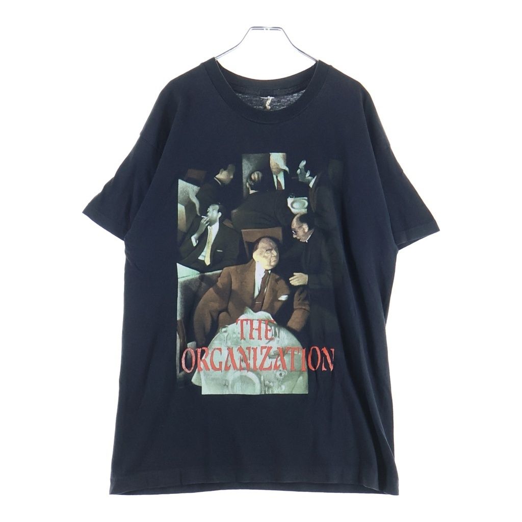 VINTAGE (ヴィンテージ) 90s THE OPGANIZATION TEE バンド 半袖Tシャツ カットソー ブラック