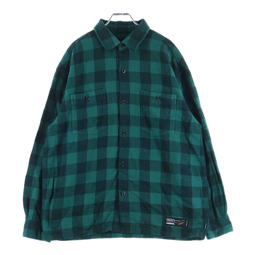 NEIGHBORHOOD (ネイバーフッド) 26SS GARMENT DYED BLOCK CHECK SHIRT
