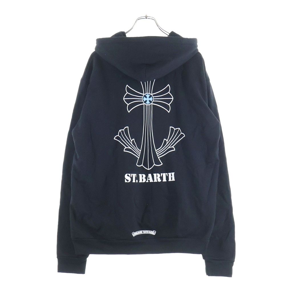 CHROME HEARTS (クロムハーツ) ST.BARTH LIMITED CH PLUS GOODIE セントバース限定 CHプラス プルーオーバーパーカー ブラック -