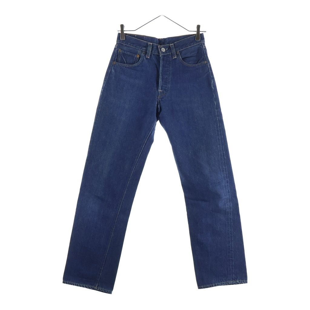 Levi's (リーバイス) 60S-70S VINTAGE 501 BIG E 後期 ボタン裏6 平行ステッチ ヴィンテージ ボタンフライデニムパンツ インディゴ