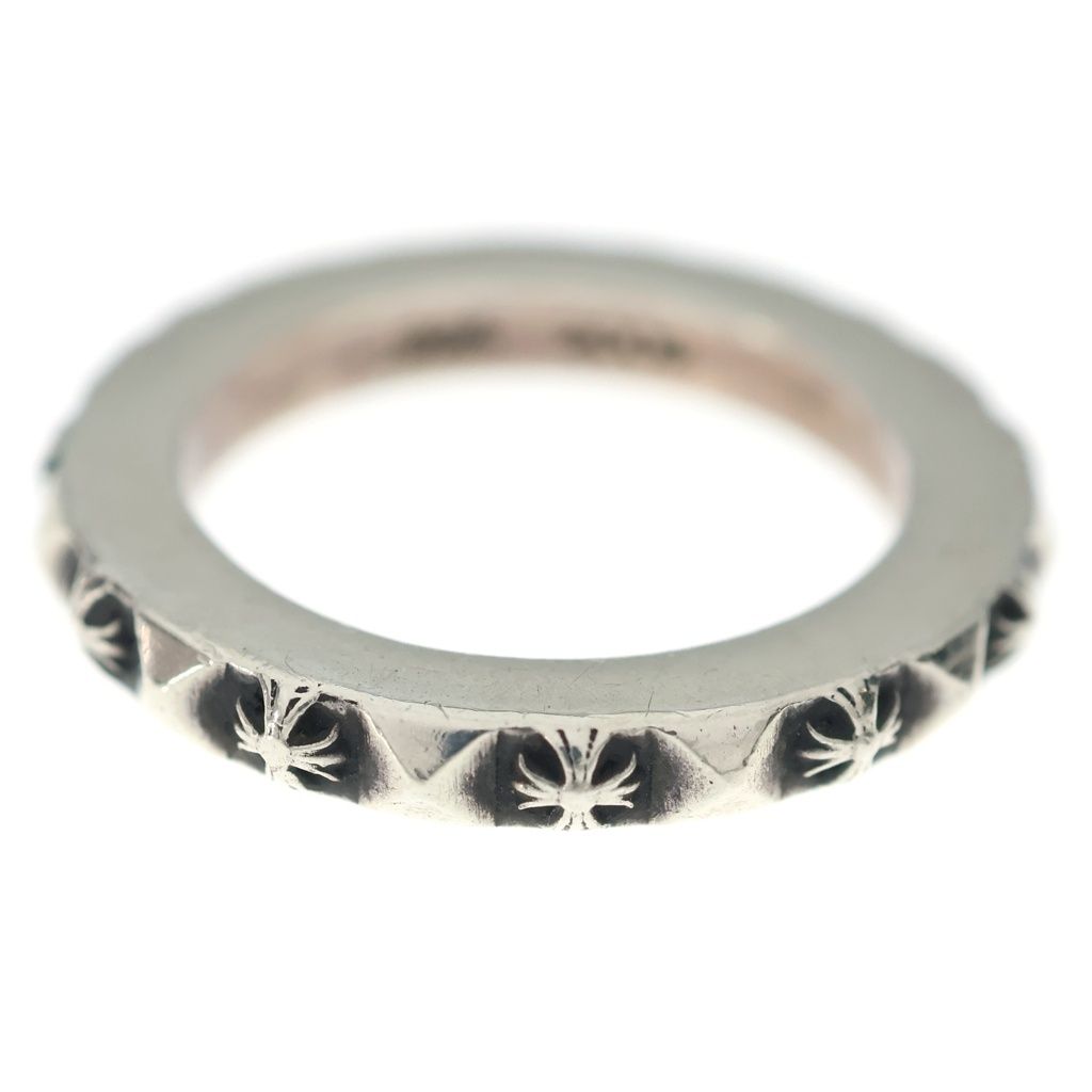 CHROME HEARTS クロムハーツ（原本無） TFP PNK PLS トゥルーファッキンパンク プラス リング シルバー系 8号【中古】 CHROME HEARTS (クロムハーツ) TFP PNK PLS トゥルーファッキンパンク