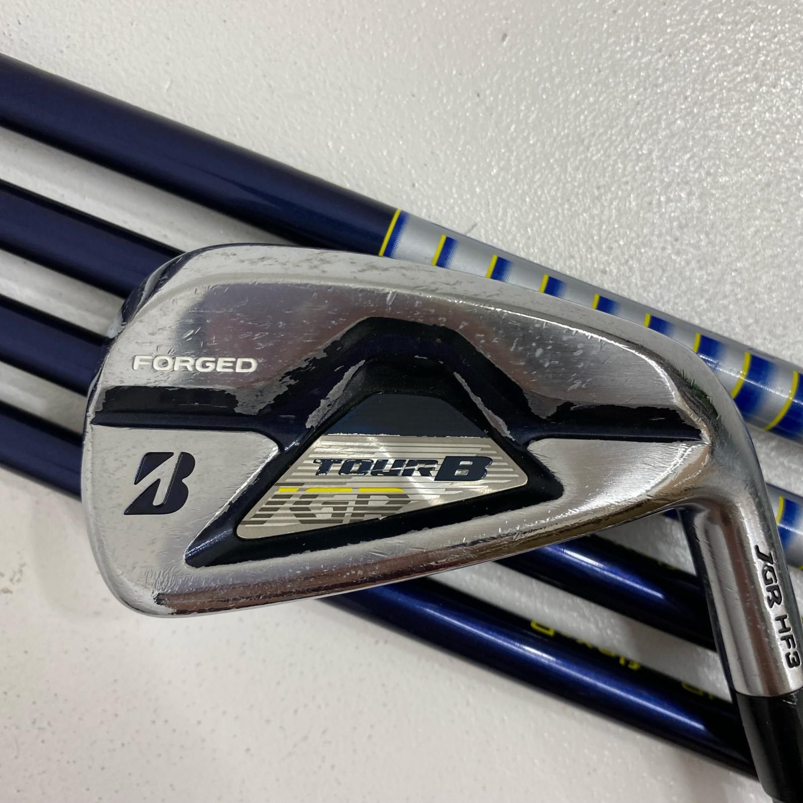 【加古川店】 中古 BRIDGESTONE | ブリヂストン アイアン TOUR B JGR(2019) 5本ｾｯﾄ 6~9.P TOUR AD TG2-IR フレックスR 【427】 加古川店】 中古 BRIDGESTONE | ブリヂストン アイアン TOUR B JGR
