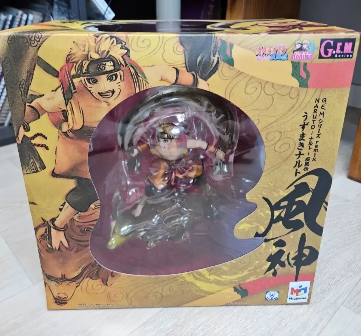 gem メガハウス NARUTO -ナルト- 風神 うちは サスケ 1点 雷神