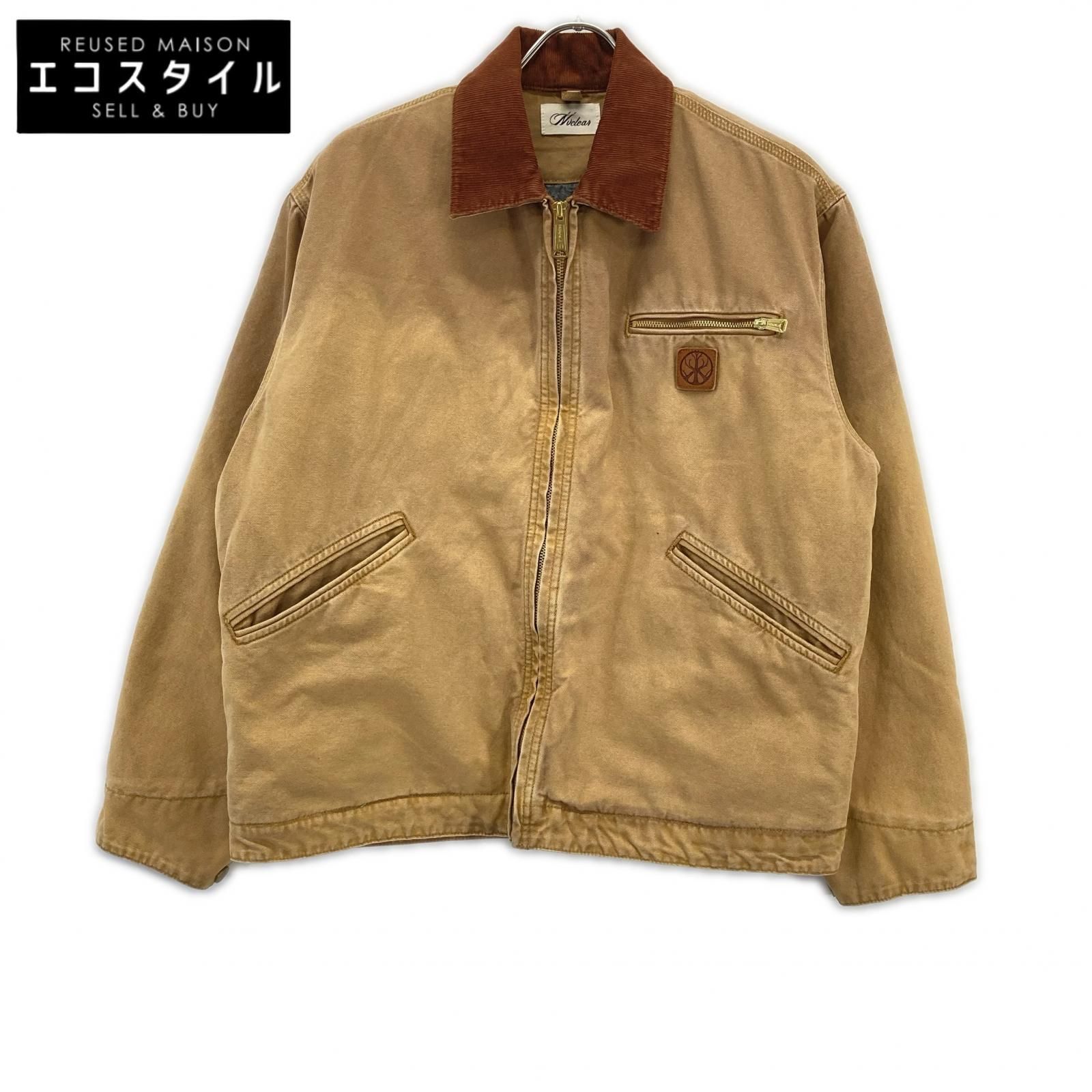 NVCLEAR　ニュークリア　タン BONE WORK JACKET　M