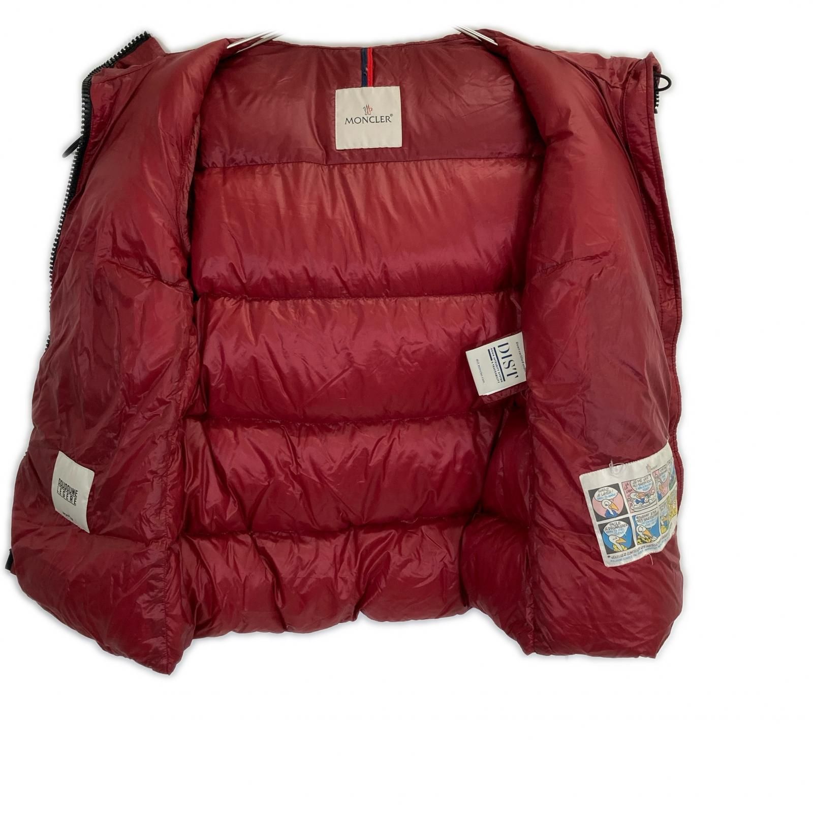 MONCLER モンクレール SERITTE セリッテ レッド フーディショート