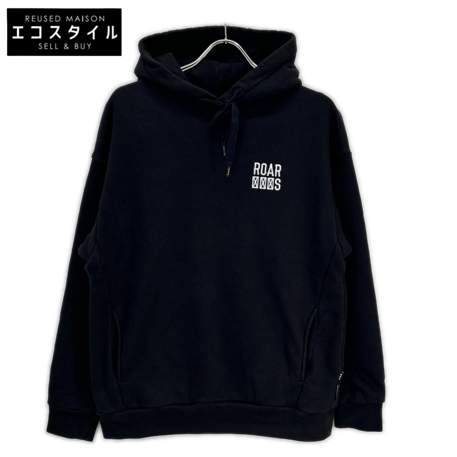 GOD SELECTION XXX　ゴッドセレクショントリプルエックス　×roarguns ブラック 23SRB-GS01 コラボレーション フーディー　1