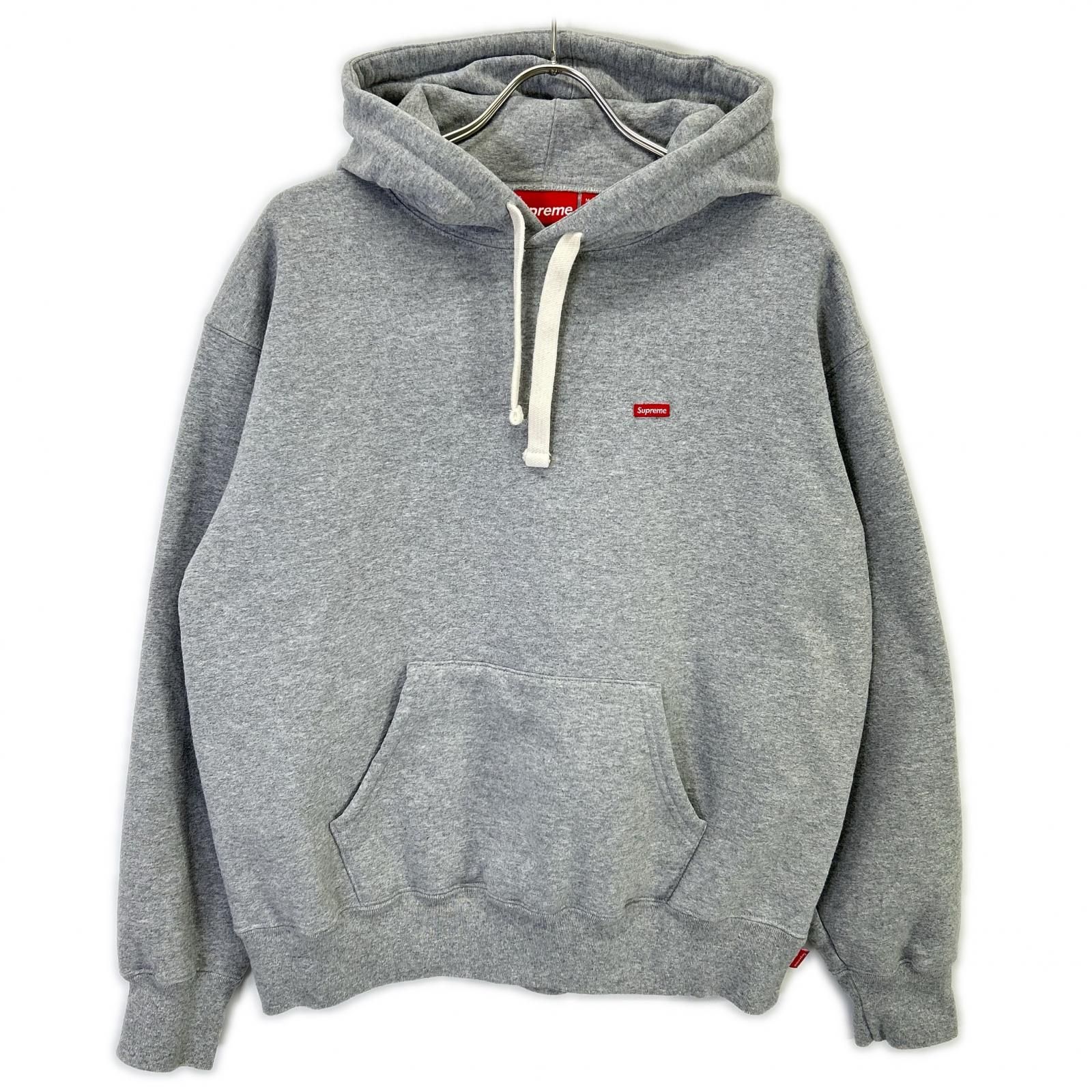 Supreme シュプリーム 23FW グレー Small Box Drawcord Hooded