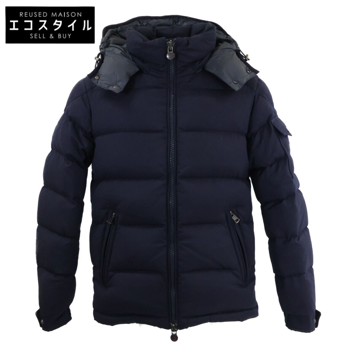 MONCLER モンクレール MONTGENEVRE モンジュネーブル ウール フード付